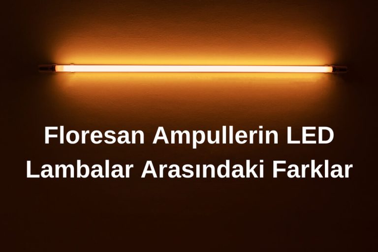 Floresan Ampul ve LED